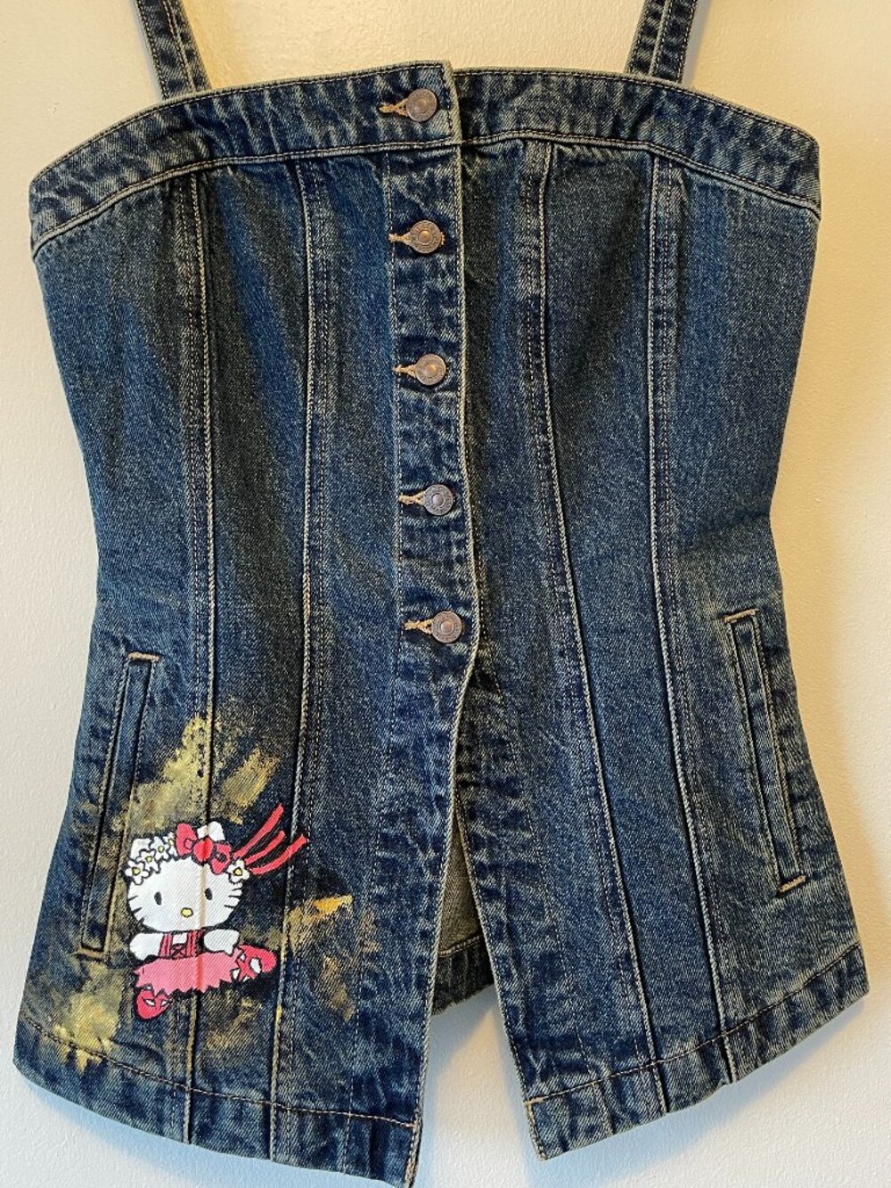 Hello Kitty Denim Bustier, Levi's
